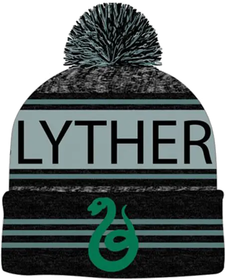 Harry Potter Hat Png Slytherin Pom Beanie Harry Potter Hat Slytherin Logo Png