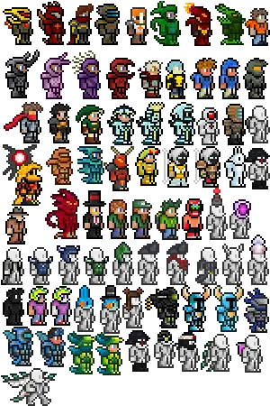 Download Hd All Armor Terraria All Vanity Items Png Terraria Png