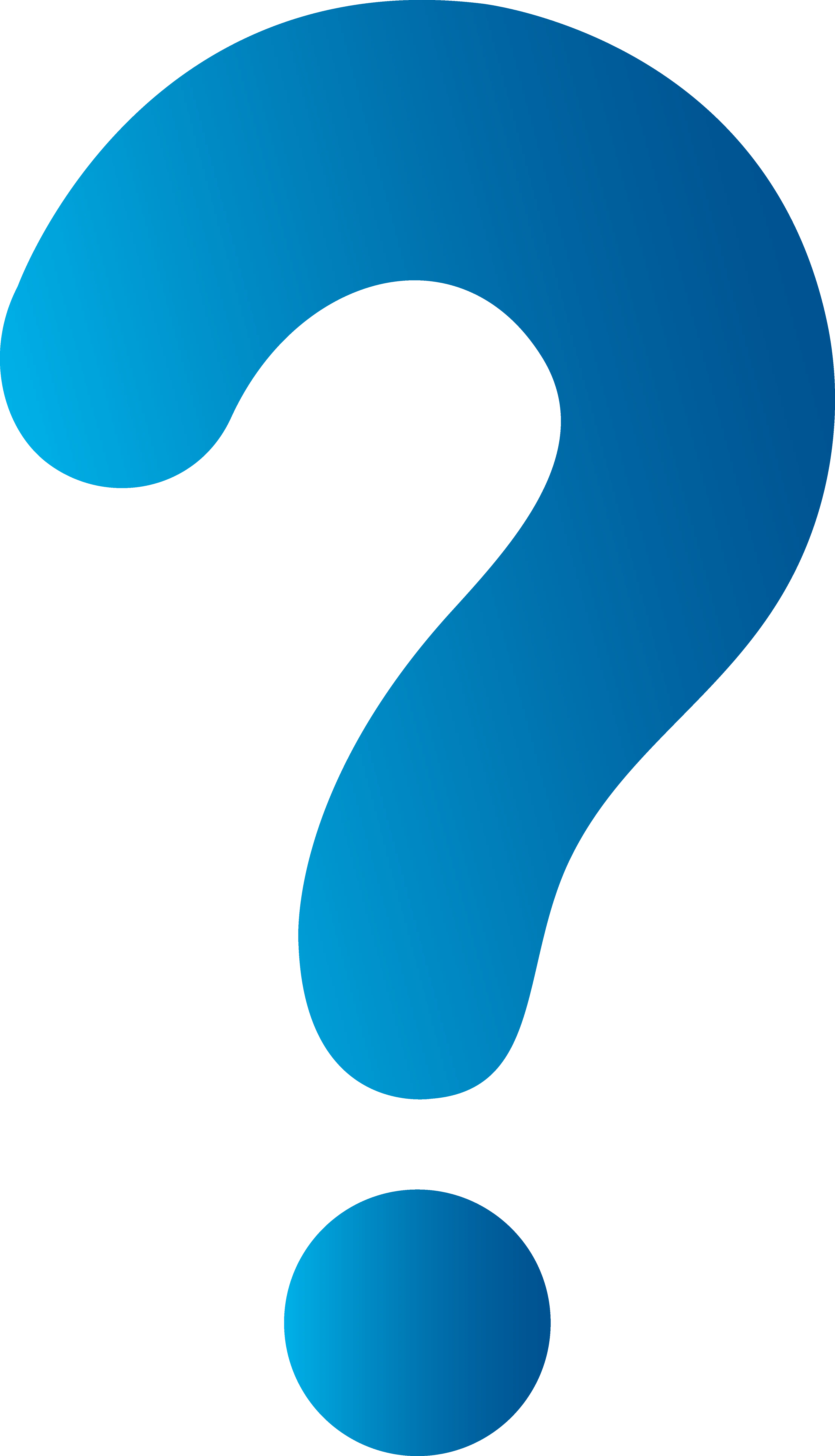 Pink And Blue Question Marks Png