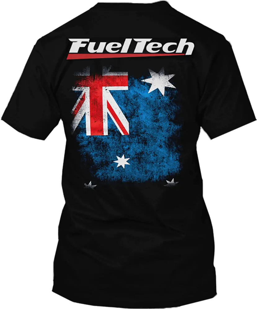 Fueltech Australia Flag T Shirt Fuel Tech Png Australia Flag Png