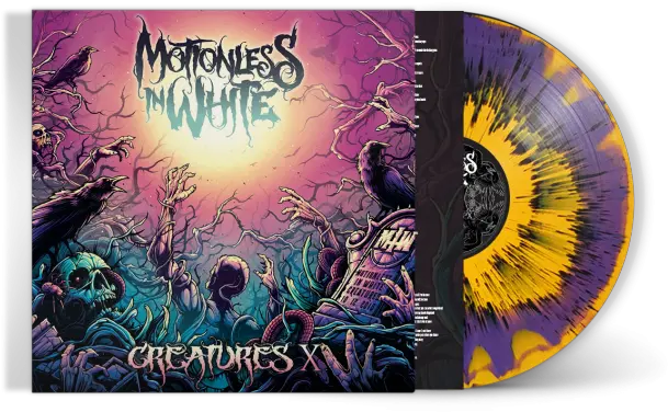 Motionless In White Have Announced The Creatures Anniversary Vinyl Motionless In White Png Motionless In White Logo