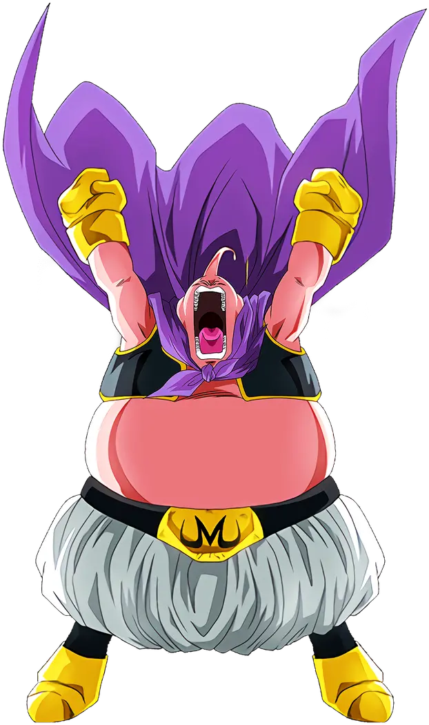 Download Dokkanbattle Eruption Of Anger Majin Buu Dragon Ball Majin Buu Png Anger Png