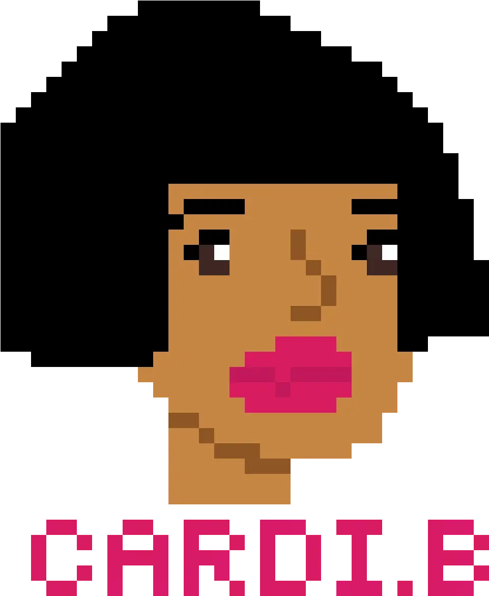 Png Nome Christopher Velez Steam Logo Pixel Art Cardi B Png