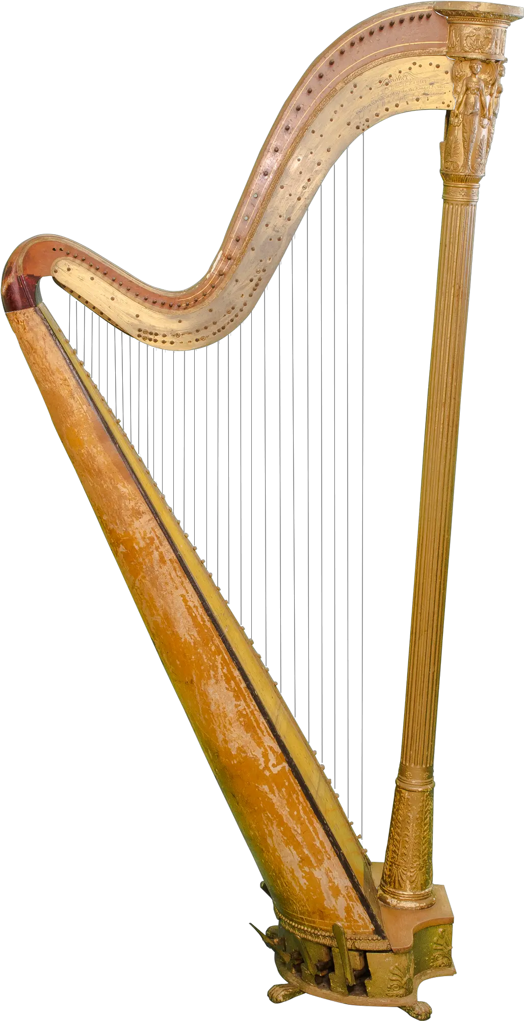 Harp Png Images Free Download Musical Instruments Celtic Harp Harp Png