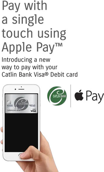 Catlin Bank Apple Pay Catlin Bank Smart Device Png Apple Pay Logo Png