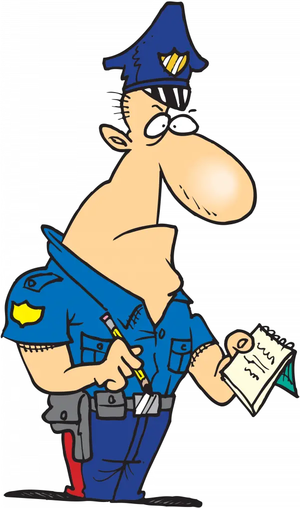 Download Police Report Clipart Hd Png Uokplrs Transparent Fine Clipart Cop Png