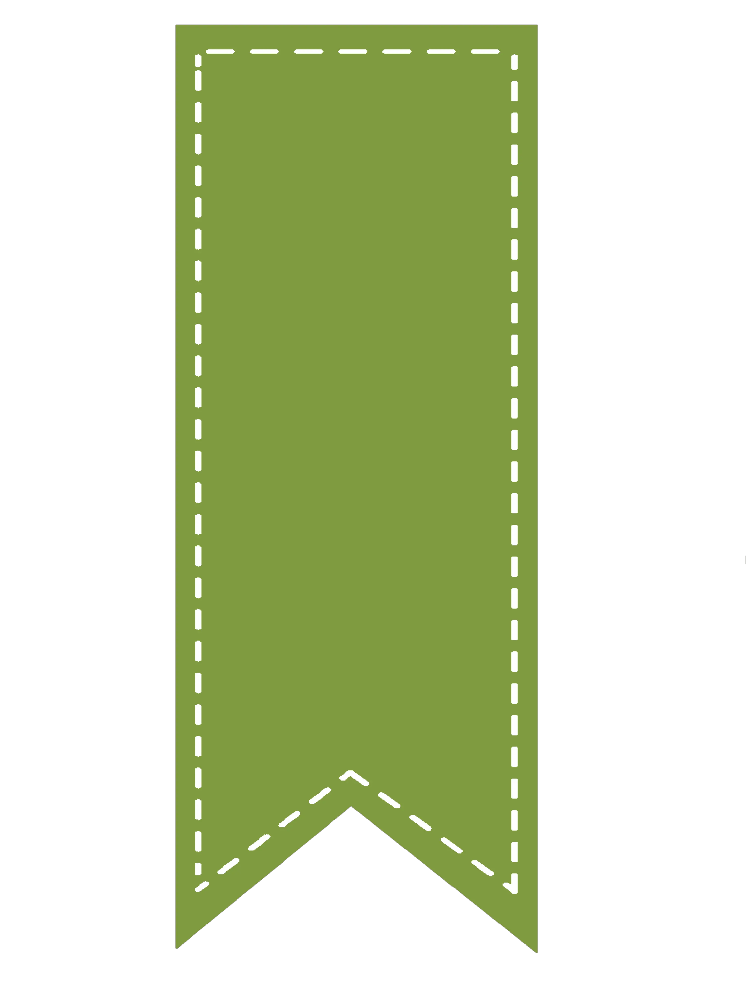 Download Green Ribbon Bookmark Vertical Ribbon Banner Png Green Ribbon Bookmark Png Banner Transparent