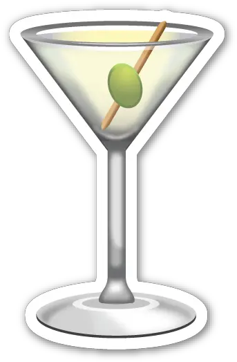 Cocktail Emoji Stickers Emoji De Copa Png Glasses Emoji Png