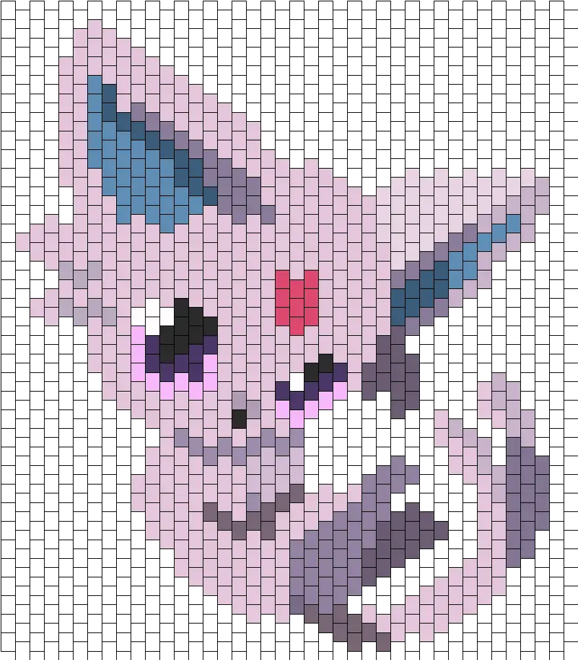 Espeon Bead Pattern Peyote Patterns Characters Perler Beads Espeon Png Espeon Transparent