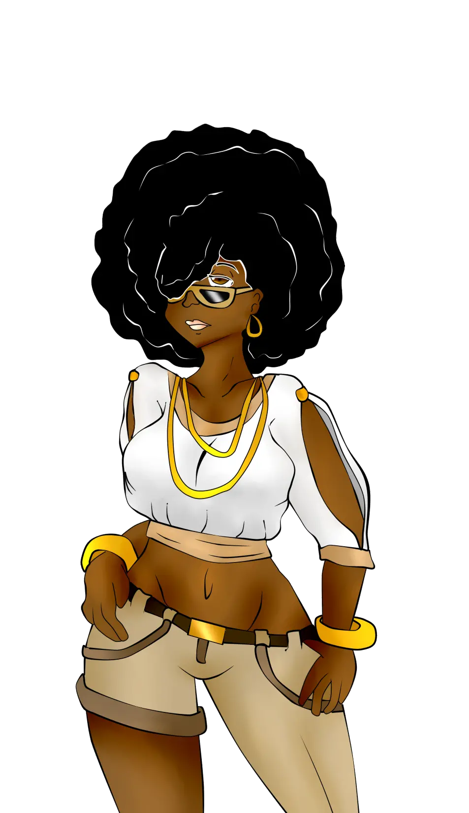 Download Png Library Stock Africa African American Black Women Png Afro Png