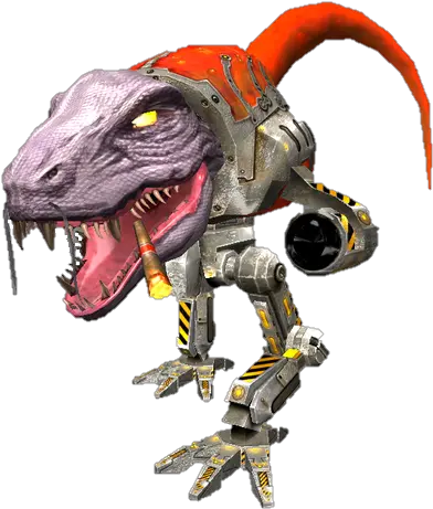 Download Hd T Mech Serious Sam 2 Dino Transparent Png Tyrannosaurus Dino Png