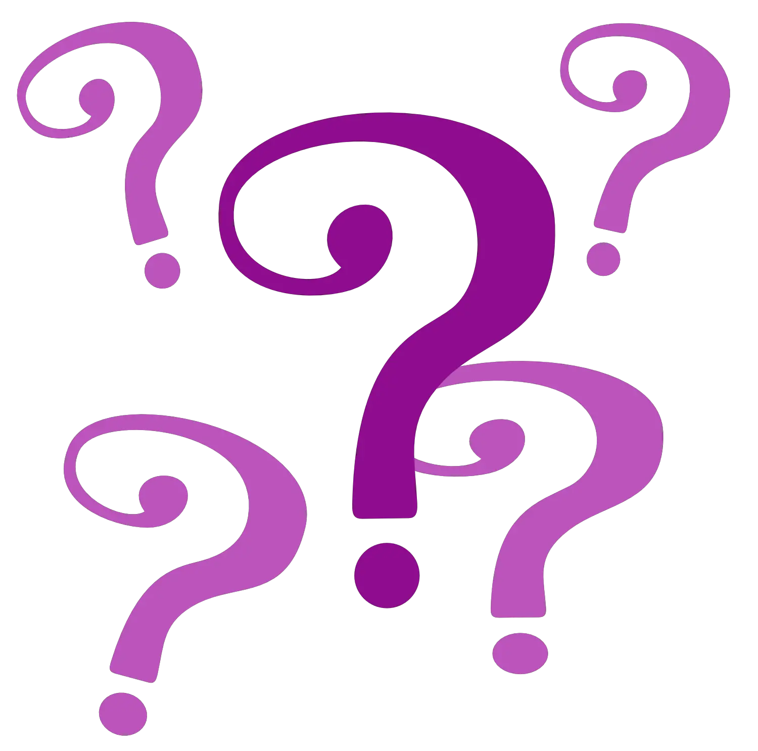 Comic Question Mark Png