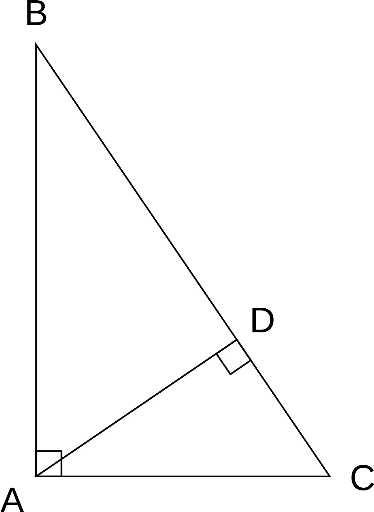 Altitude Of A Right Triangle Proof Of Pythagoras Theorem Png Right Triangle Png