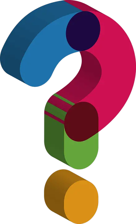 Black And White Question Mark Png