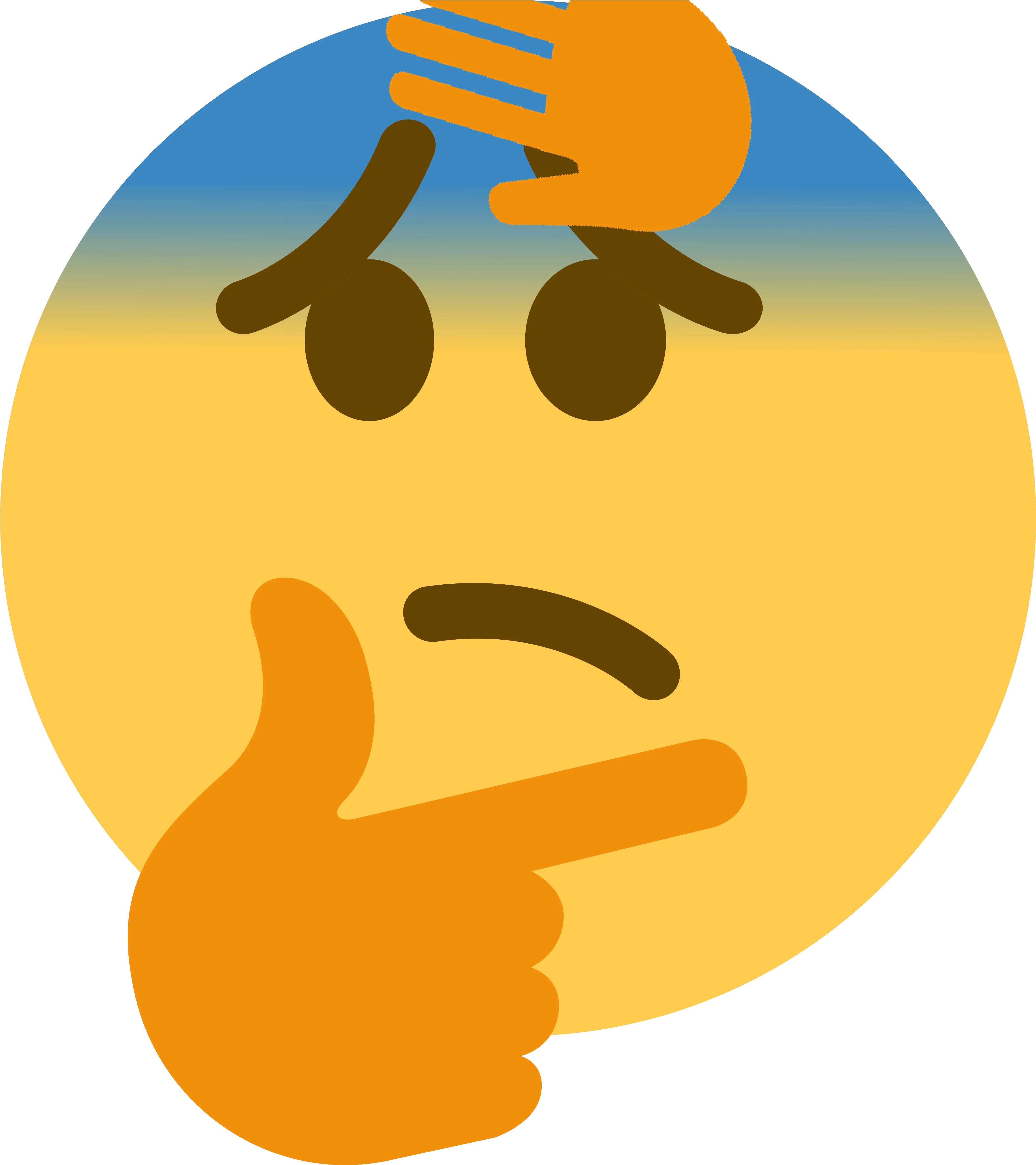 Sickthink Discord Emoji Transparent Thinking Emoji Png Sick Emoji Png