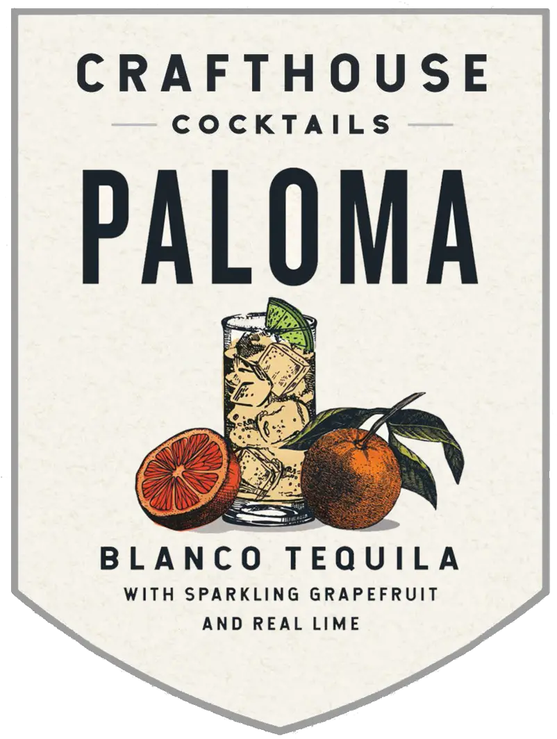 Paloma Crafthouse Cocktails Poster Png Paloma Png