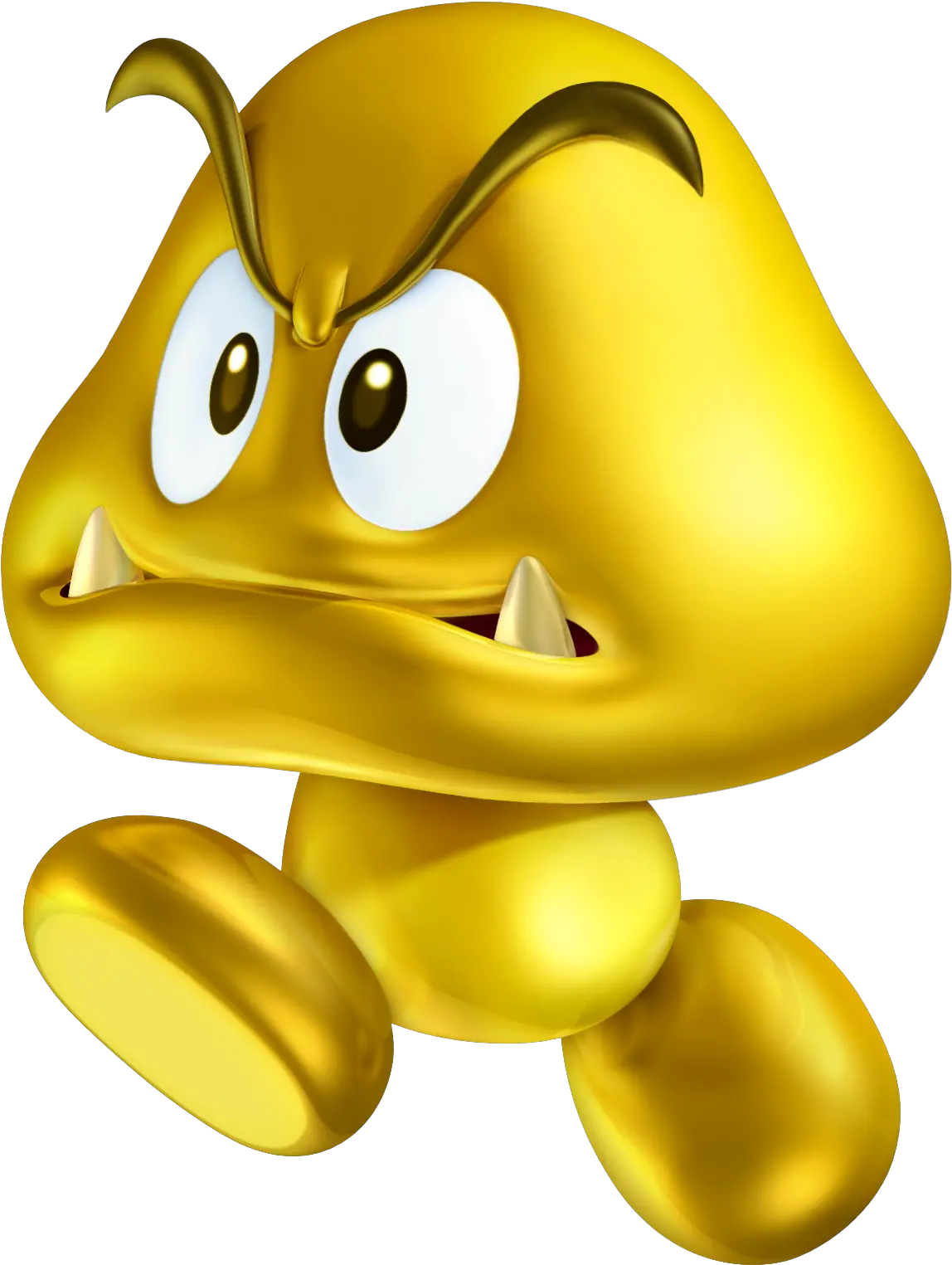 Gold Goomba Goomba Mario Bros Png Goomba Png