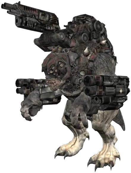 Xbox 360 Gears Of War Brumak The Models Resource Explosive Weapon Png Gears Of War Png