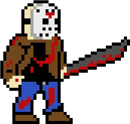 Jason Voorhees Jason Voorhees Pixel Art Png Jason Vorhees Png