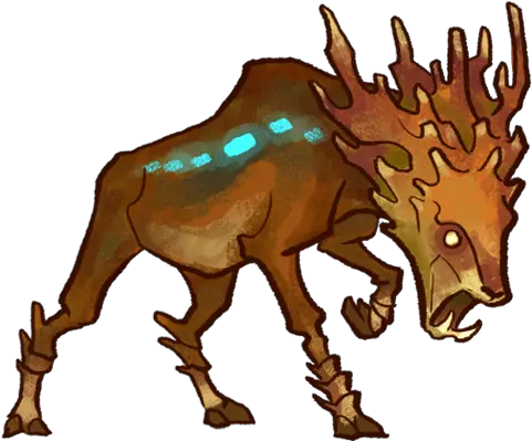 Filegorgon Deerpng Wildermyth Wiki Cartoon Deer Png