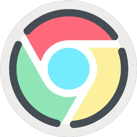 Chrome Media Network Social Web Icon Png Logo