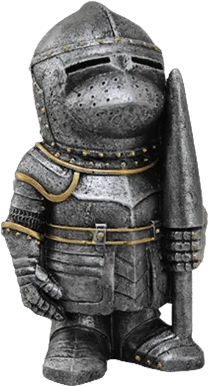 Knight Crusades Statue Armour Lance Knight Png Download Knight Lance Png