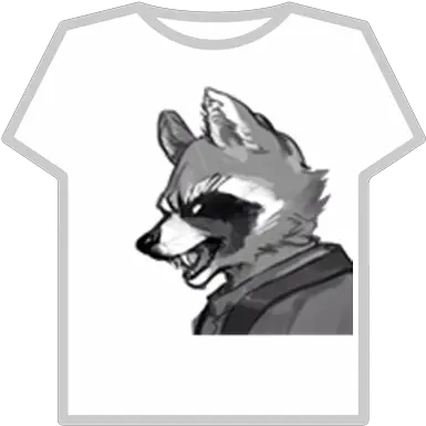 Rocket Raccoon Roblox Funny Shirt Png Rocket Raccoon Transparent