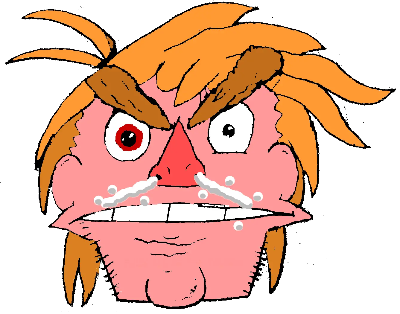 Download Fanmade Angry Face Update Cartoon Png Anger Png