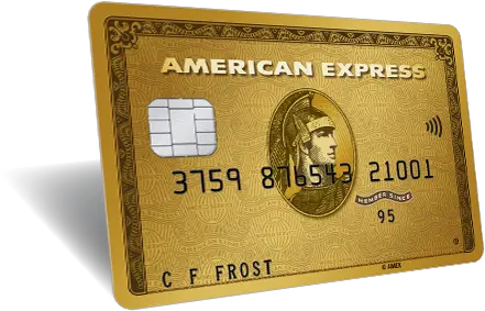 Card Gold Amex Png Credit Card Transparent Background