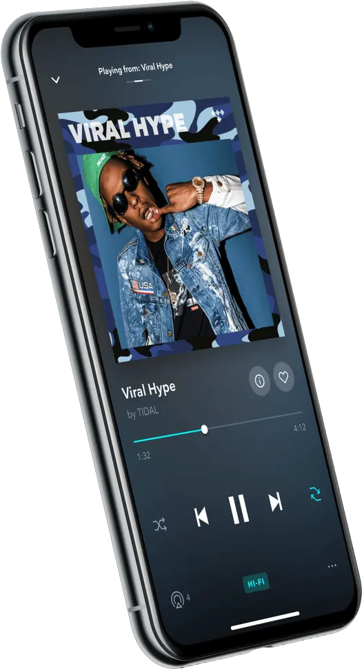 Tidal Hifi Music App Png Tidal Logo Png