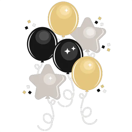 New Years Eve Balloon Clipart New Eve Balloons Png New Years Png