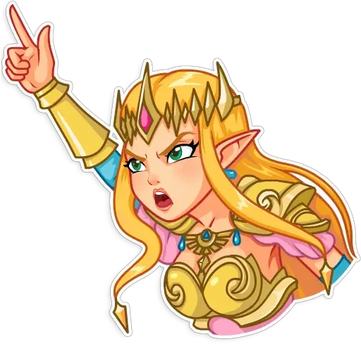 Telegram Sticker 10 From Collection The Legend Of Zelda Png Transparent