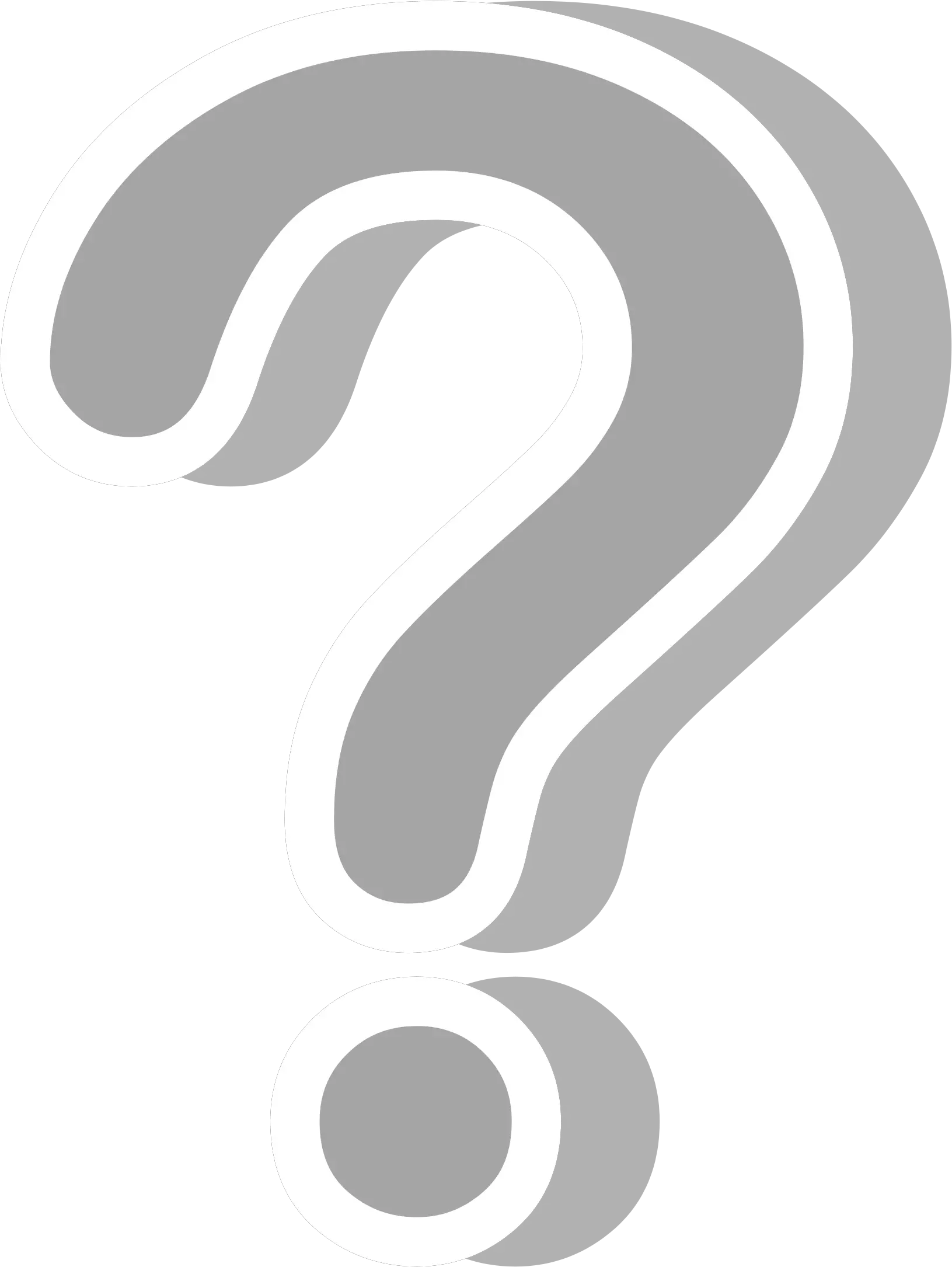 Question Mark Gray Clipart Transparent Background Question Mark Png Bite Mark Png