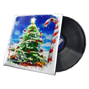 Festive Fortnite Festive Music Png Fortnite Tree Png