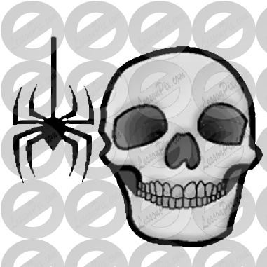 Skull Picture For Classroom Therapy Use Great Skull Clipart Skull Png Cartoon Skull Png