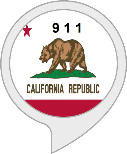 Amazoncom California Police Scanner Alexa Skills California Republic Backpack White Png California Bear Png