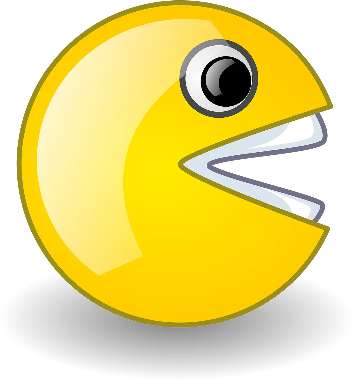 Pacmanmanfacesmileygame Free Image From Needpixcom Pacman Png Pac Man Transparent Background