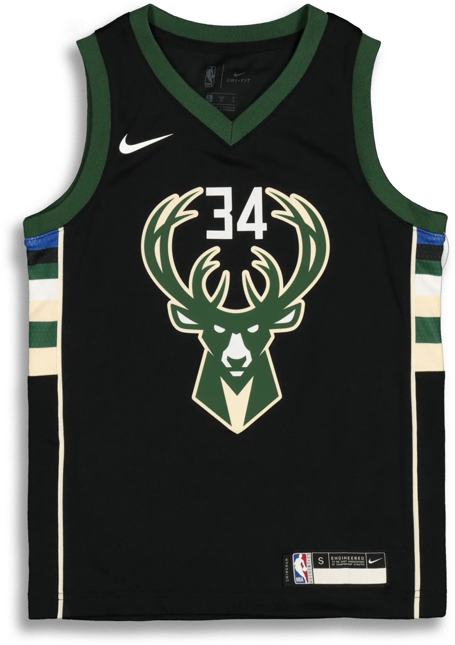 Nike Kids Milwaukee Bucks Giannis Milwaukee Bucks Shirt Png Giannis Antetokounmpo Png