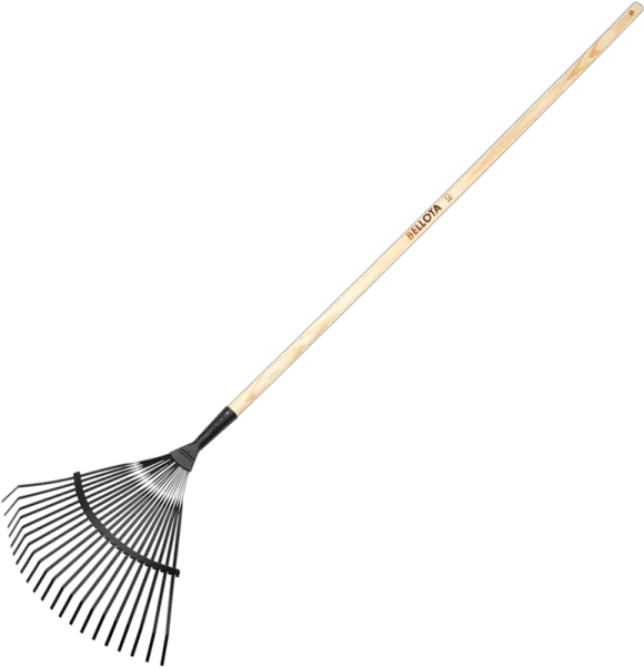 Flat Prong Lawn Rake With Handle For Cleaning Lawns Leaves Garden Broom Png Rake Png