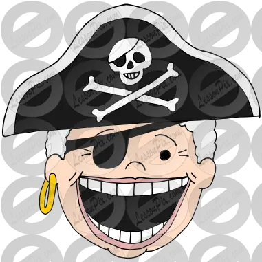 Pirate Old Lady Picture For Classroom Therapy Use Great Cartoon Png Old Lady Png