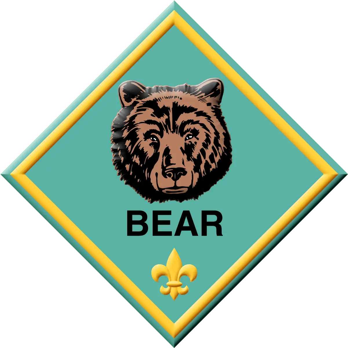 Paw Clipart Cub Scout Bear Rank Cub Scouts Png Cub Scout Logo Vector