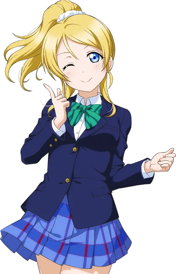 Ayase Eri Eli Ayase Png Eli Ayase Transparent