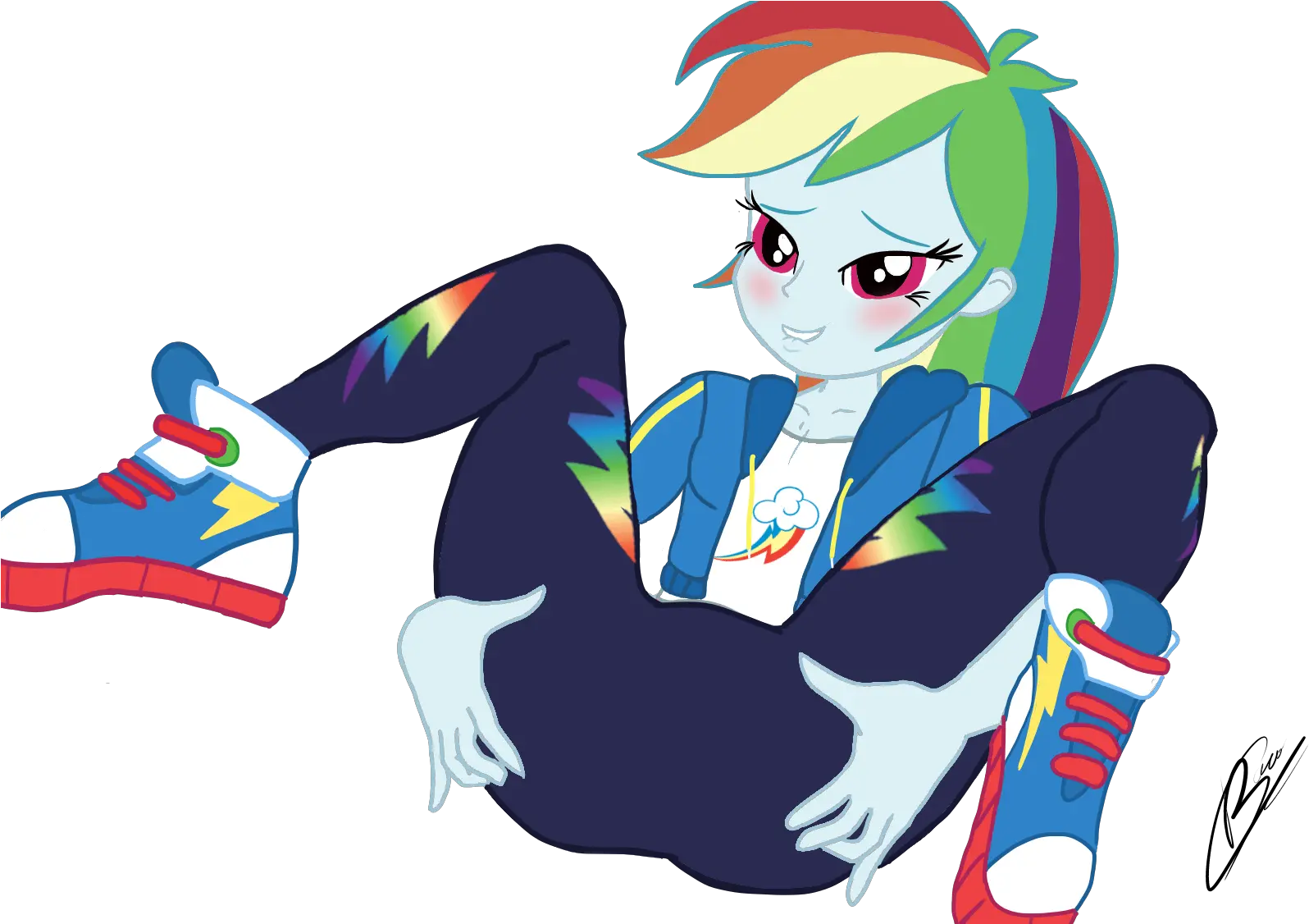 Equestria Girls Rainbow Dash Booty Png Equestria Girls Rainbow Dash Butt Png