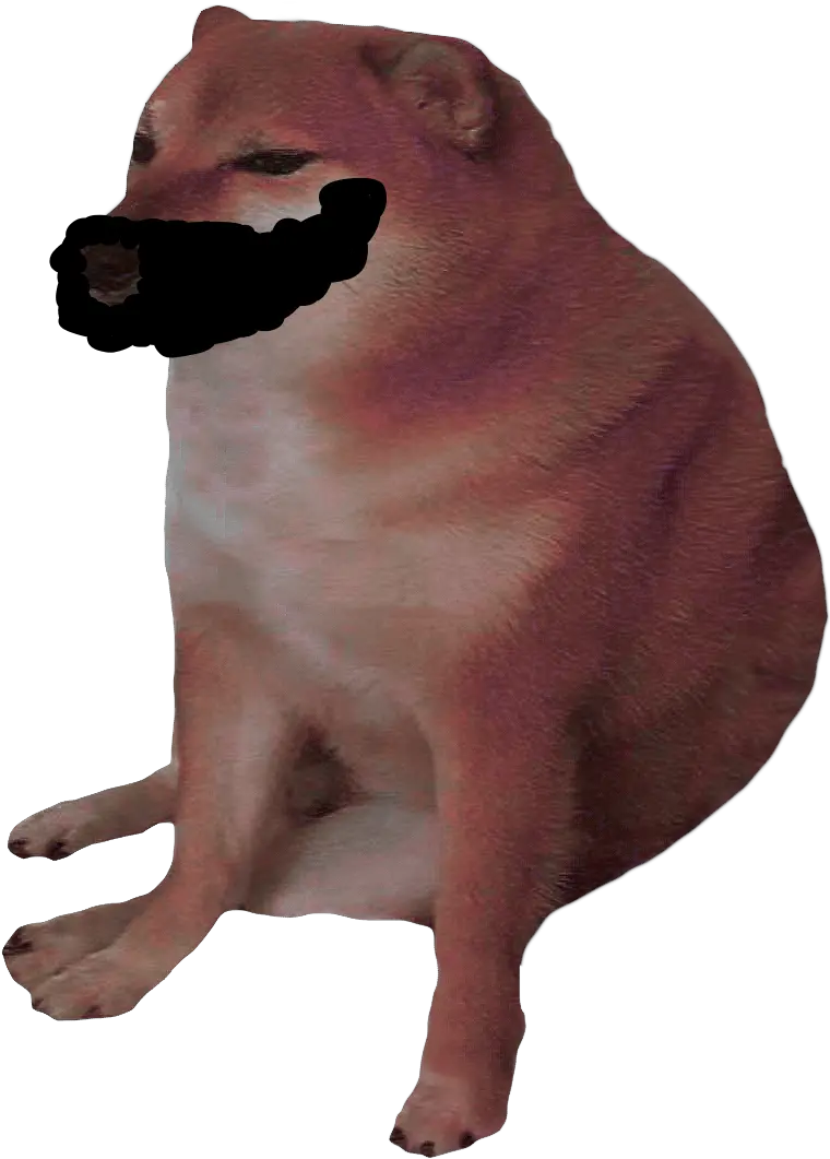 Dogelore Cheems Png Mc Ride Png