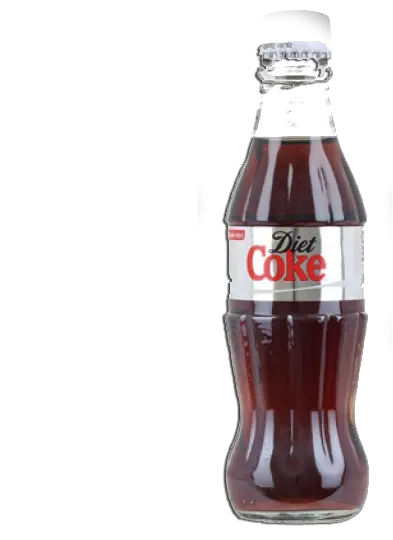 Diet Coke Bottle Transparent Bg Transparent Background Coca Cola Glass Bottle Png Coke Bottle Png