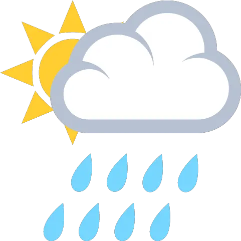 Email Sms Rain And Sun Emoji Png Rain Emoji Png