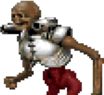 Grim Makes A Doom Wad Revenant Doom Png Doom Guy Icon