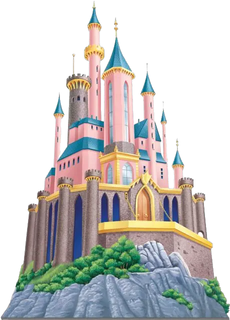 Library Of Disney Building Image Black Disney Princess Castle Png Disney Castle Png