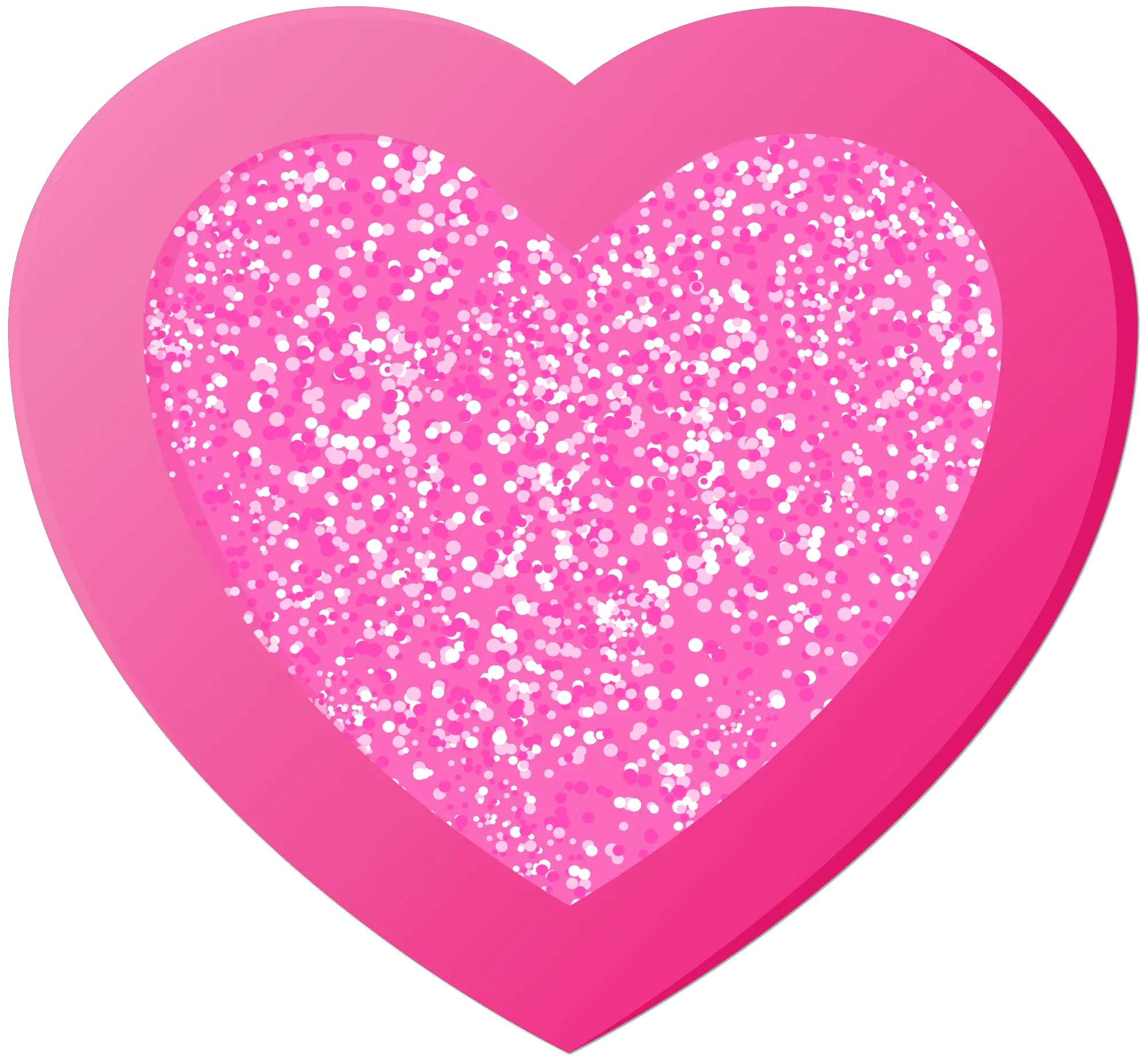 Glitter Heart Png