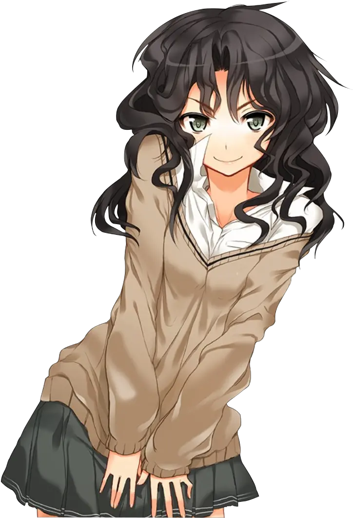 Anime Curly Hair Wavy Messy Anime Characters With Curly Hair Png Wavy Hair Png